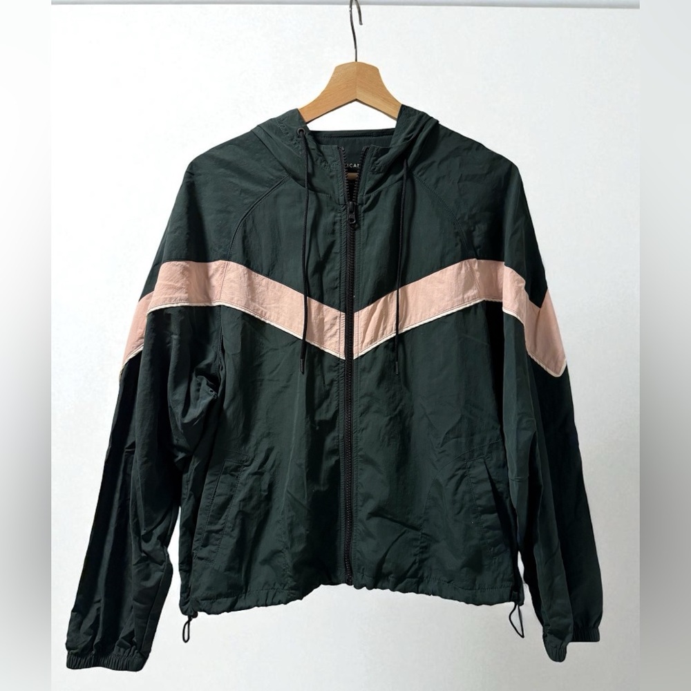 American Eagle Windbreaker Zip Up